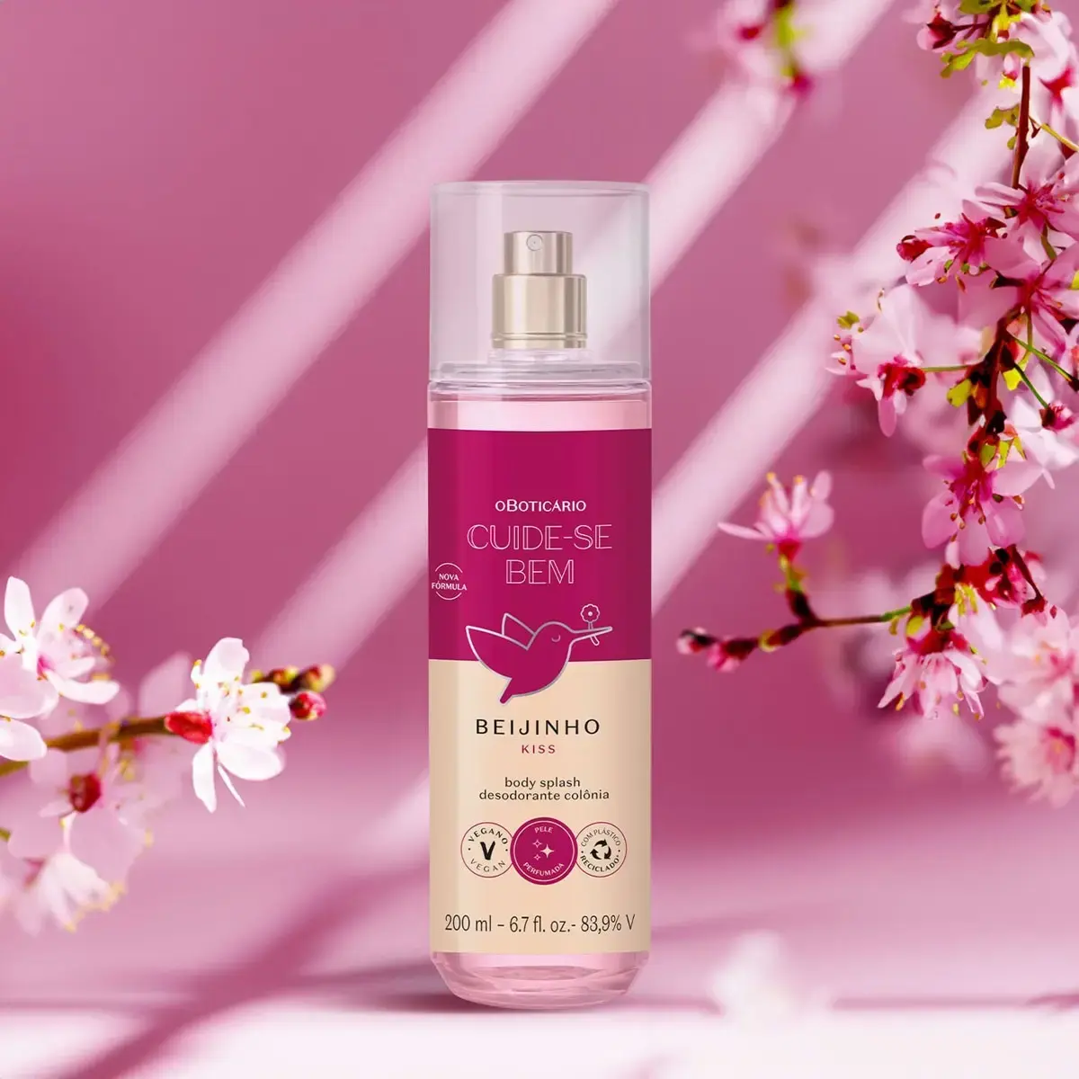 Cuide-Se Bem Beijinho Kiss Body Splash 200ml